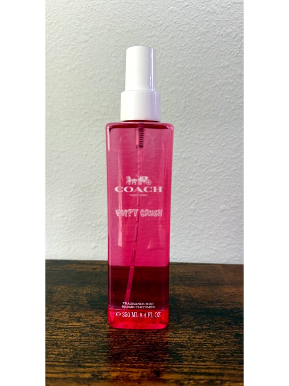 COACH POPPY CRUSH fragrance Spray Mist  8.4 fl oz /250 ml Made in France NEW